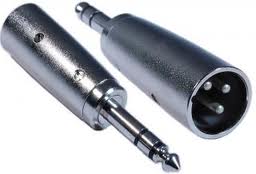 ADAPTOR XLR/T - JACK6.3/T/STEREO